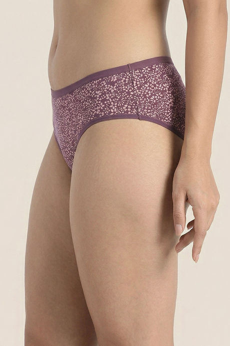 Zivame Regular Rise Full Coverage Hipster Panty (Pack of 3) - Multicolor — image 3